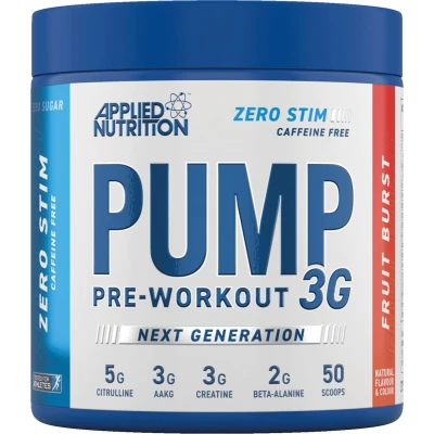 Afbeelding van Applied Nutrition Pump 3G Zero 375gr Fruit Burst