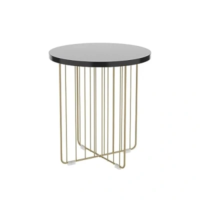 Afbeelding van Bijzettafel Vinthera Moa Gouden Metaal 44 x 47,8 cm