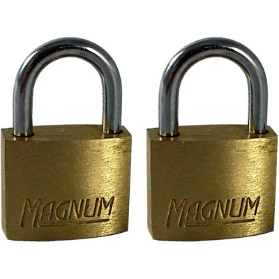 Afbeelding van MasterLock Hangslot CAD40 40mm messing (2 stuks)