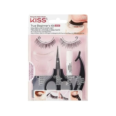 Afbeelding van Kiss Wimpers True Beginners Kit Wimperextensions Lashes Nep