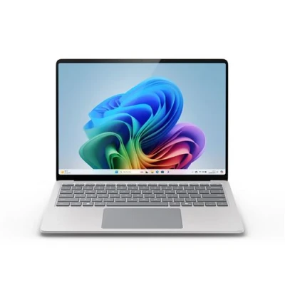 Image de Ordinateur Portable avec écran tactile Microsoft Surface Laptop 13.8&quot; Qualcomm Snapdragon X Elite 16 Go RAM 512 SSD Platine Azerty Français