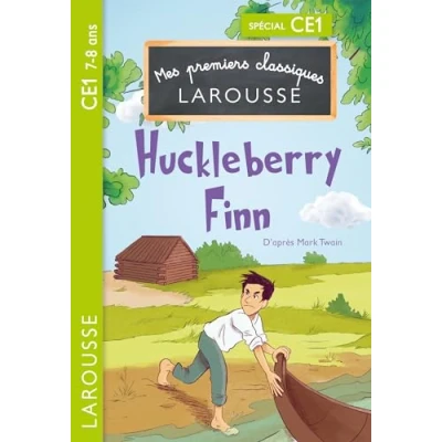 Afbeelding van 1ers classiques Larousse Huckleberry Finn CE1
