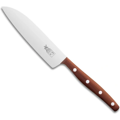 Afbeelding van Robert Herder K3 Koksmes Carbonstaal Recht Lemmet 12.5 cm Heft Pruimenhout