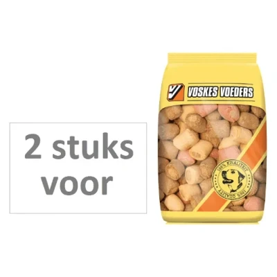 Afbeelding van 2 stuks! hondenvoer mini merg shapes Voskes