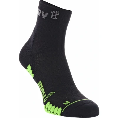 Afbeelding van Trailfly Sock Mid Zwart/Groen Hardloopsokken