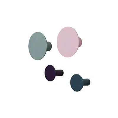 Afbeelding van Blomus Ponto kapstokhaken set van 4 multicolor