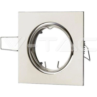 Afbeelding van V tac Inbouwspot Vt 779 Gu10 8,2 X Cm Ip20 Zink Zilver