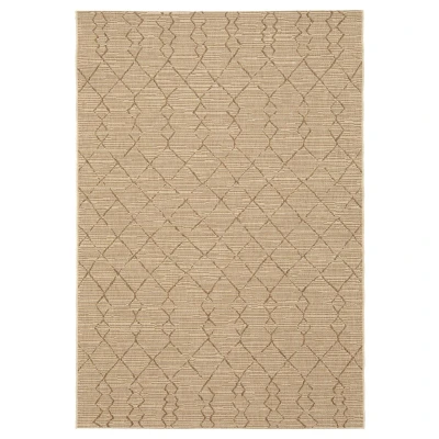 Afbeelding van Buitenkleed Berber Bask Taza Beige 160x230 Cm