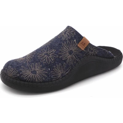Afbeelding van Josef Seibel Dames Pantoffel Muil Monaco 04 54704 508 Blauw Maat 37