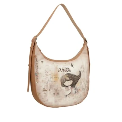 Afbeelding van Anekke Schoudertas Memories Hobo Bag Multicolor Veelkleurig