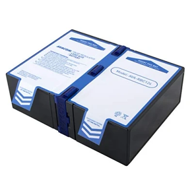 Afbeelding van Avacom Ava RBC124 reserveaccu voor APC: omvormer, bestaande uit hoogwaardige Long Brand accu&#039;s, compatibel met BR1200GI/BR1500GI en andere