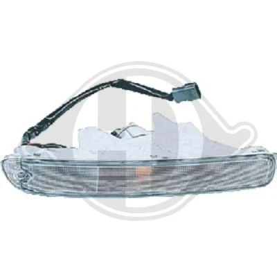 Afbeelding van DIEDERICHS 5616273 Knipperlichten Wit Links Met lamphouder MAZDA: FAMILIA 5
