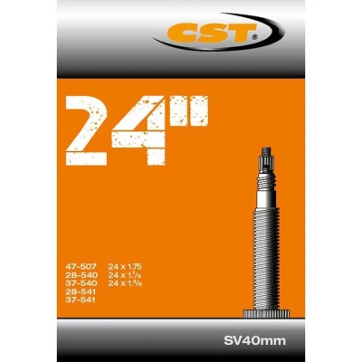 Afbeelding van Binnenband 24 x 1.75/1 3/8 (28/47 507/541) FV 40 mm