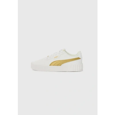 Afbeelding van Carina 3.0 Day Night sneakers voor Dames, Wit/Goud, Maat 36 PUMA