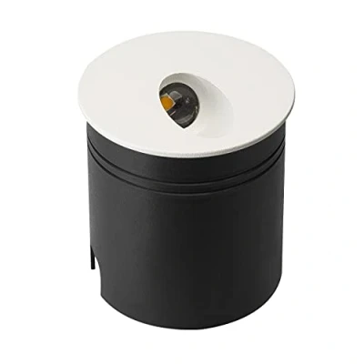 Afbeelding van LED inbouwlamp Aspen IP65, rond, wit
