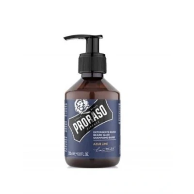 Afbeelding van Proraso Single Blade baardshampoo Azur Lime 200ml