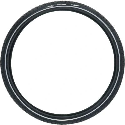 Afbeelding van Dresco Buitenband Street 24 x 1.75 (47 507) Reflectie Zwart 5250466