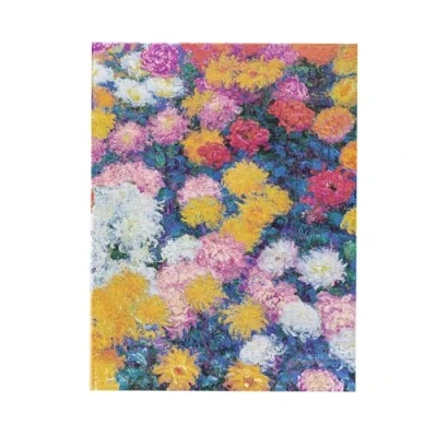 Afbeelding van Monet&#039;s Chrysanthemums Monet’s Ultra Lined Hardback Journal (Elastic Band Closure)