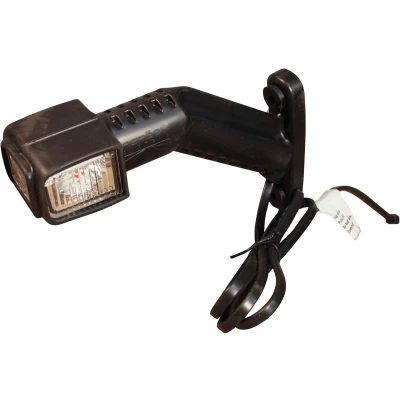 Afbeelding van Contourlamp links Aspöck Superpoint 4 LED Rood / wit oranje 1.0m DC kabel Aspock Contourverlichting (Oranje,Wit) BouwmanAanhangwagens.nl