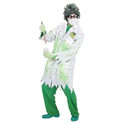 Afbeelding van Dr. Toxic Laboranten outfit Maatkeuze: Maat L