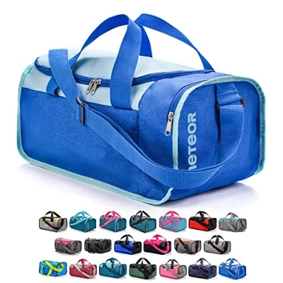 Afbeelding van Sporttas voor dames, heren, kinderen, meisjes, tas, reistas, duffel, modern, fitness, fleece, vakantie, schoudertas, werk, kleine grote sporttas, verkrijgbaar met een inhoud van 20 of 40