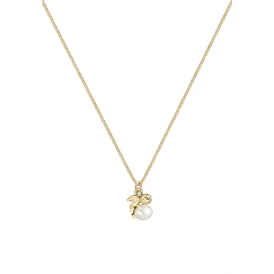 Afbeelding van Elli Classic Angle Ketting goldcoloured, Dames, Maat: 45, Gold coloured
