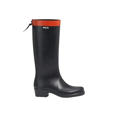 Afbeelding van Aigle Myrica Regenlaarzen, Dames, Maat: 37, Navy blue Natuurrubber