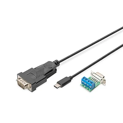 Afbeelding van Digitus USB 2.0 Adapter [1x USB, C stekker, stekker 1x RS485 stekker] Kabel 100 cm