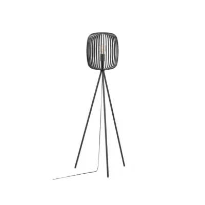 Afbeelding van Eglo Verlichting Vloerlamp Romazzina 1L zwart