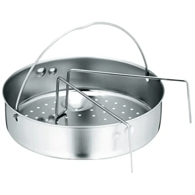 Afbeelding van WMF Perfect Stoominzet Met Driepoot Zilver