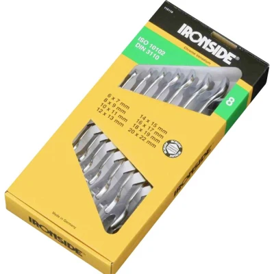Afbeelding van Ironside Steeksleutelset 8 delig 6 22mm