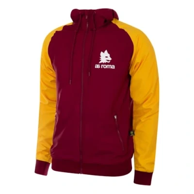 Afbeelding van COPA AS Roma 1997 98 Retro Voetbaljack Mannen Rood S