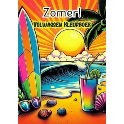 Afbeelding van Volwassen Kleurboek Zomer!