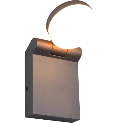 Afbeelding van Buitenwandlamp Adour, antraciet, kantelbaar, CCT, IP44