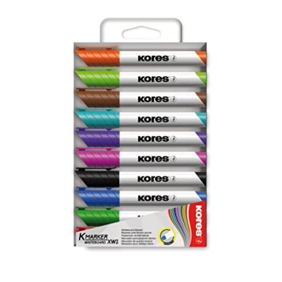 Image de Kores Marqueur pour tableau blanc K MARKER XW2, pointe