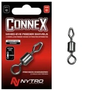 Afbeelding van Nytro NTR Mixed Eye Mini Feeder Swivel 14
