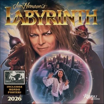 Afbeelding van Jim Henson&#039;s Labyrinth 2026 Wall Calendar (Includes Full Color Poster): Original Universe Publishing Kalender [Mehrsprachig] [Kalender]