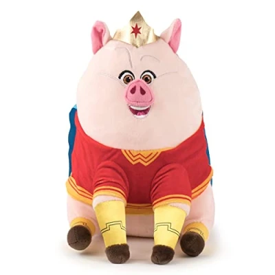 Afbeelding van PB (Wonder Woman) DC Club van Super Pets Pluche Knuffel 28 cm {DC Comics Plush Toy Superpets Speelgoed Knuffeldier voor kinderen jongens meisjes Superman, Batman, Wonder Woman, Robin Ace Krypto}