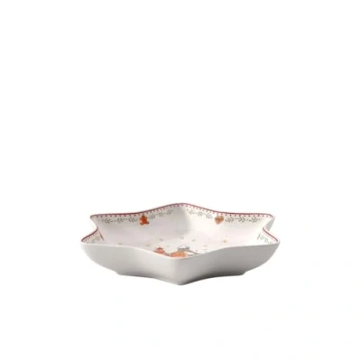 Afbeelding van Villeroy &amp; Boch Winter Bakery Delight Kerst Partyschaal 24 Cm Gebroken Wit