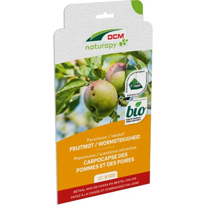 Afbeelding van Cydia Pheromone Feromoon Fruitmot/Wormstekigheid 5 bomen DCM Natuurlijke Vijanden