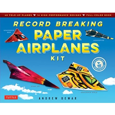 Afbeelding van Record Breaking Paper Airplanes Kit