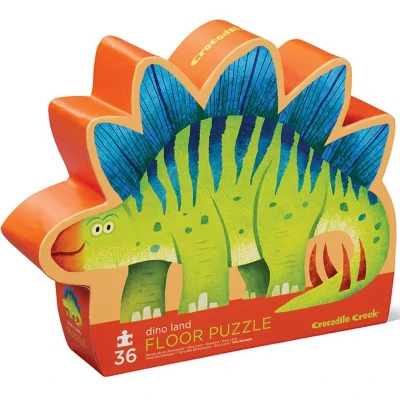 Afbeelding van Crocodile creek vloerpuzzel dino land 36st