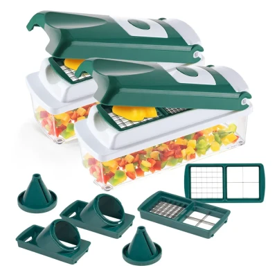 Afbeelding van Nicer Dicer Smart Groentesnijder 12 delige set