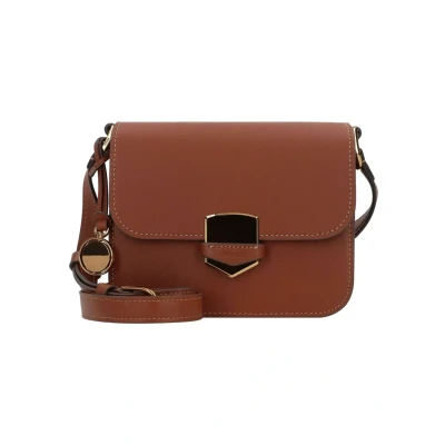Afbeelding van Fossil Lennox dameshandtas, glad rundleer, cross pouch, bruin, b 20,3 cm, 5,7 h 17,1 ZB1924200, Bruin