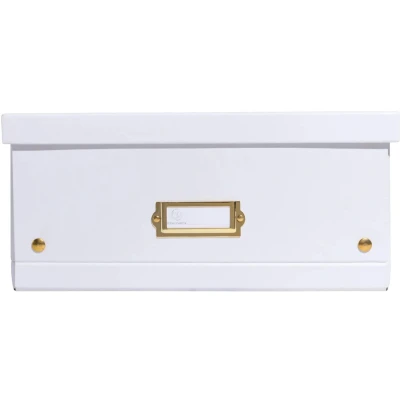 Afbeelding van null 62458E 5x Boite rangement à plat A3+ blanc