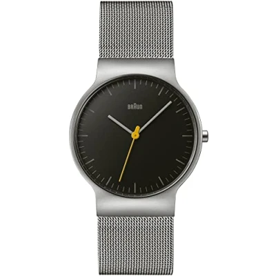 Afbeelding van Braun classic gent watch BN0211BKSLMHG Man Quartz horloge