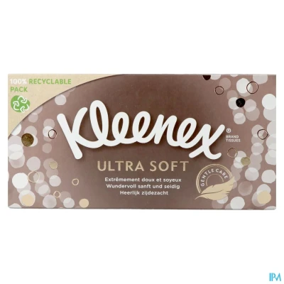 Image de Kleenex Ultra Soft Blanc 64