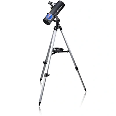Afbeelding van Bresser Telescoop NASA ISA 76/350 Newton Spiegeltelescoop voor Beginners Met Smartphone adapter en Zonnefilter
