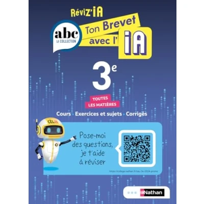 Afbeelding van TOUTES LES MATIERES DU BREVET AVEC L&#039;IA