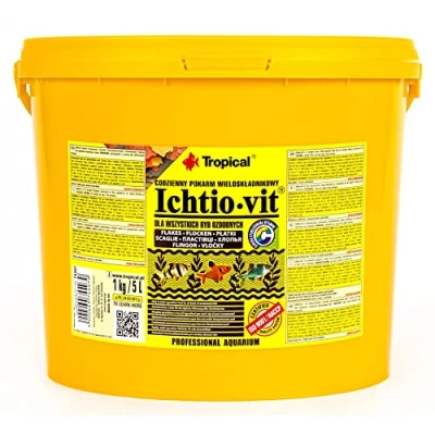 Afbeelding van TROPICAL Ichtio Vit voer voor aquariumvissen 5000 ml/1000 g